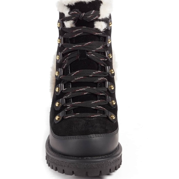 Sold ! Tory Burch Cooper Genuine Shearling Boot - Picture 4 of 8